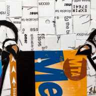 Exhibition featuring amazing MetroCard-inspired artwork coming to Grand Central Transit Museum next month 5 artwork using MetroCards showing two pigeons