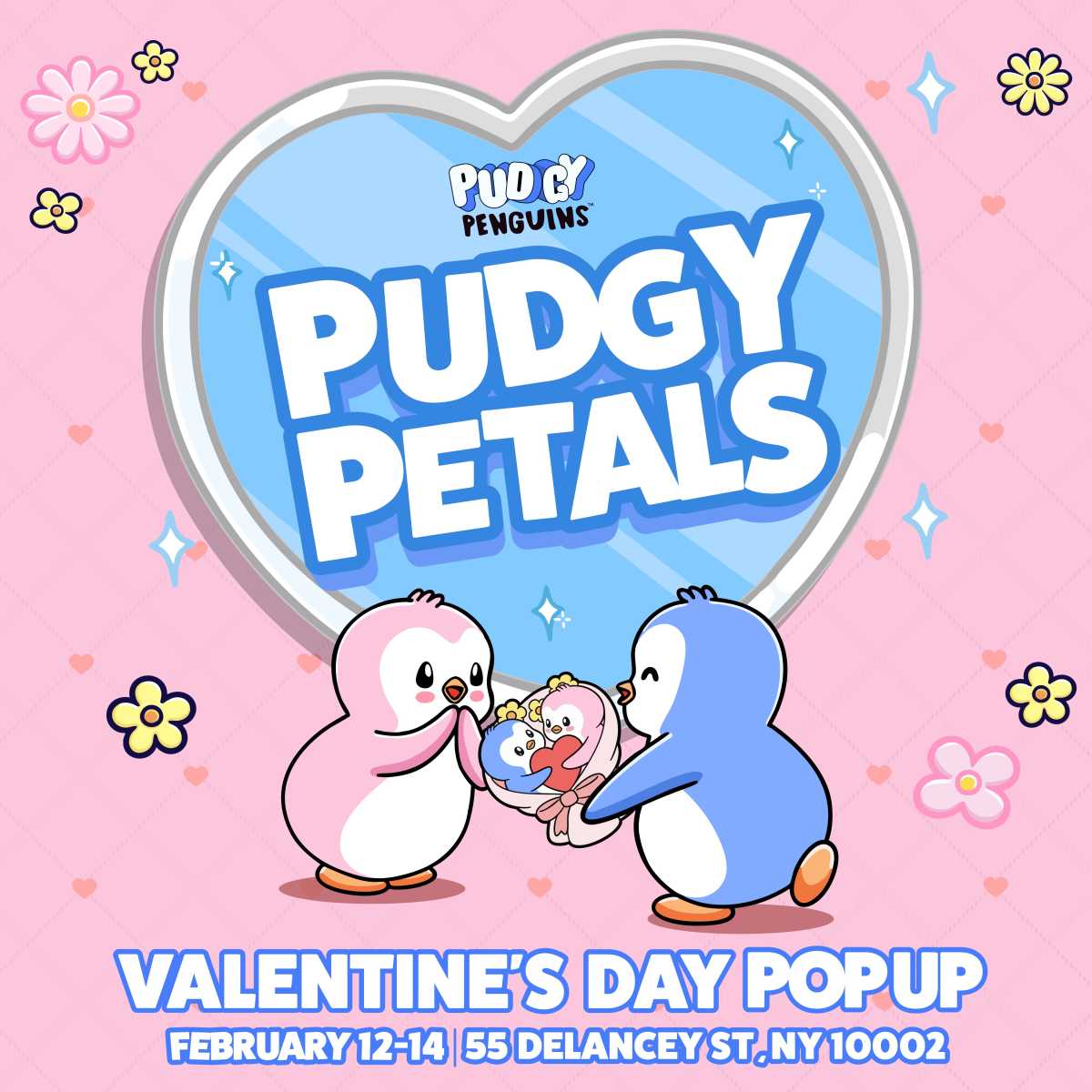 No Valentine's Day plans yet? Celebrate with Pudgy Penguins at their limited time pop-up | amNewYork