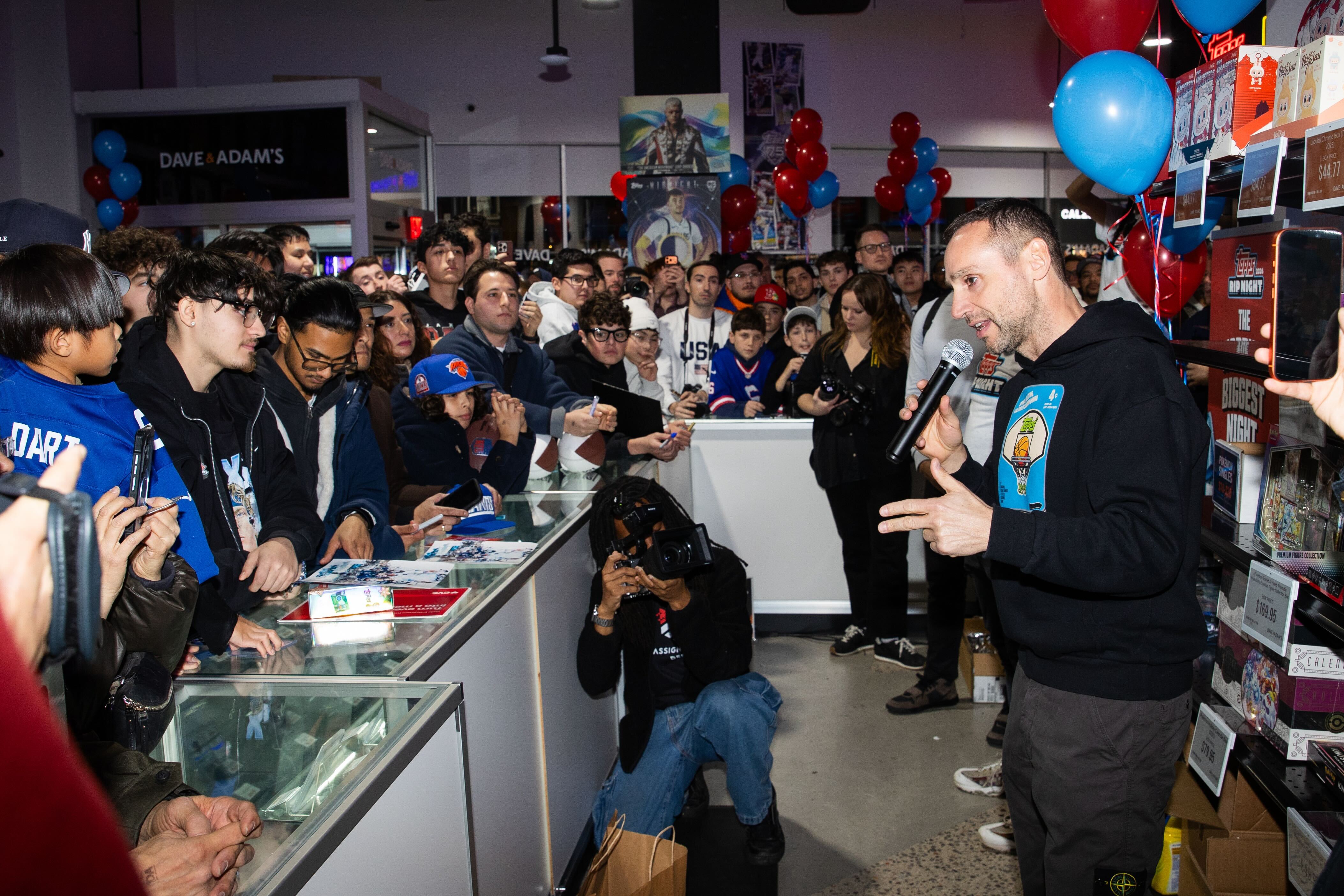 Topps Rip Night draws hundreds to New York City as Fanatics expands global reach 3 Michael Rubin Fanatics Topps Rip Night