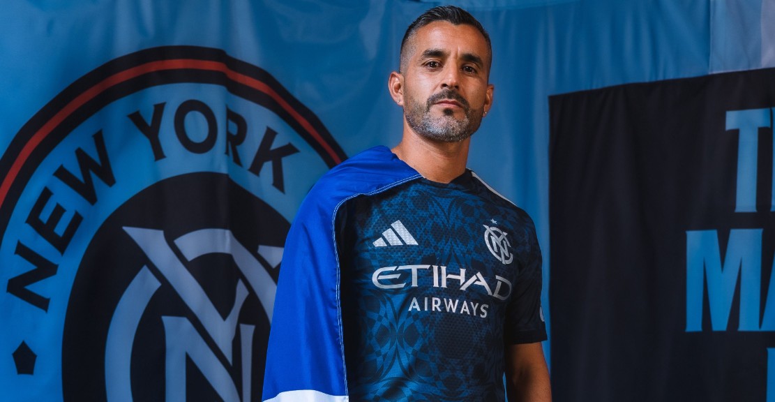 NYCFC All Nations Kit Maxi Moralez