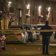 Queens man shot dead at sports bar; killer at large, cops say 13 police at scene in Queens where man was shot