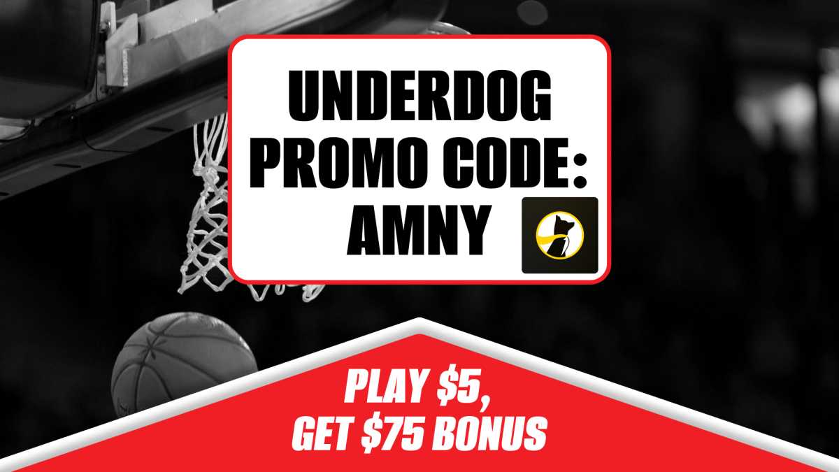 Underdog Promo Code AMNY: Get $75 Bonus for Kansas vs. Arizona, College Basketball Picks