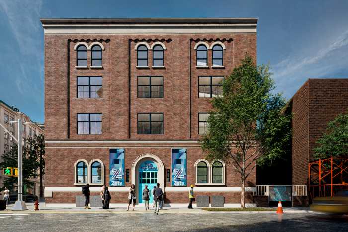 rendering of new charter school at St. Rose of Lima