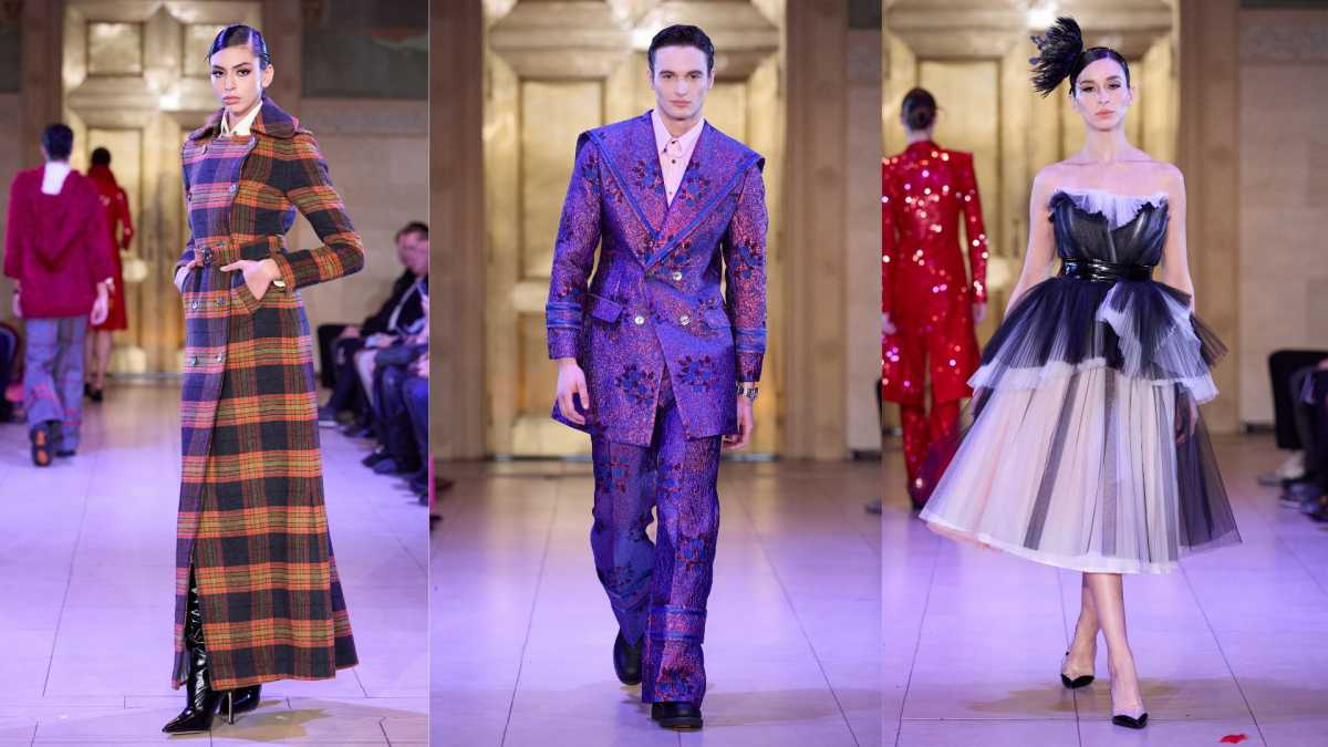 Malan Breton unveils new collection during NYFW in Financial District