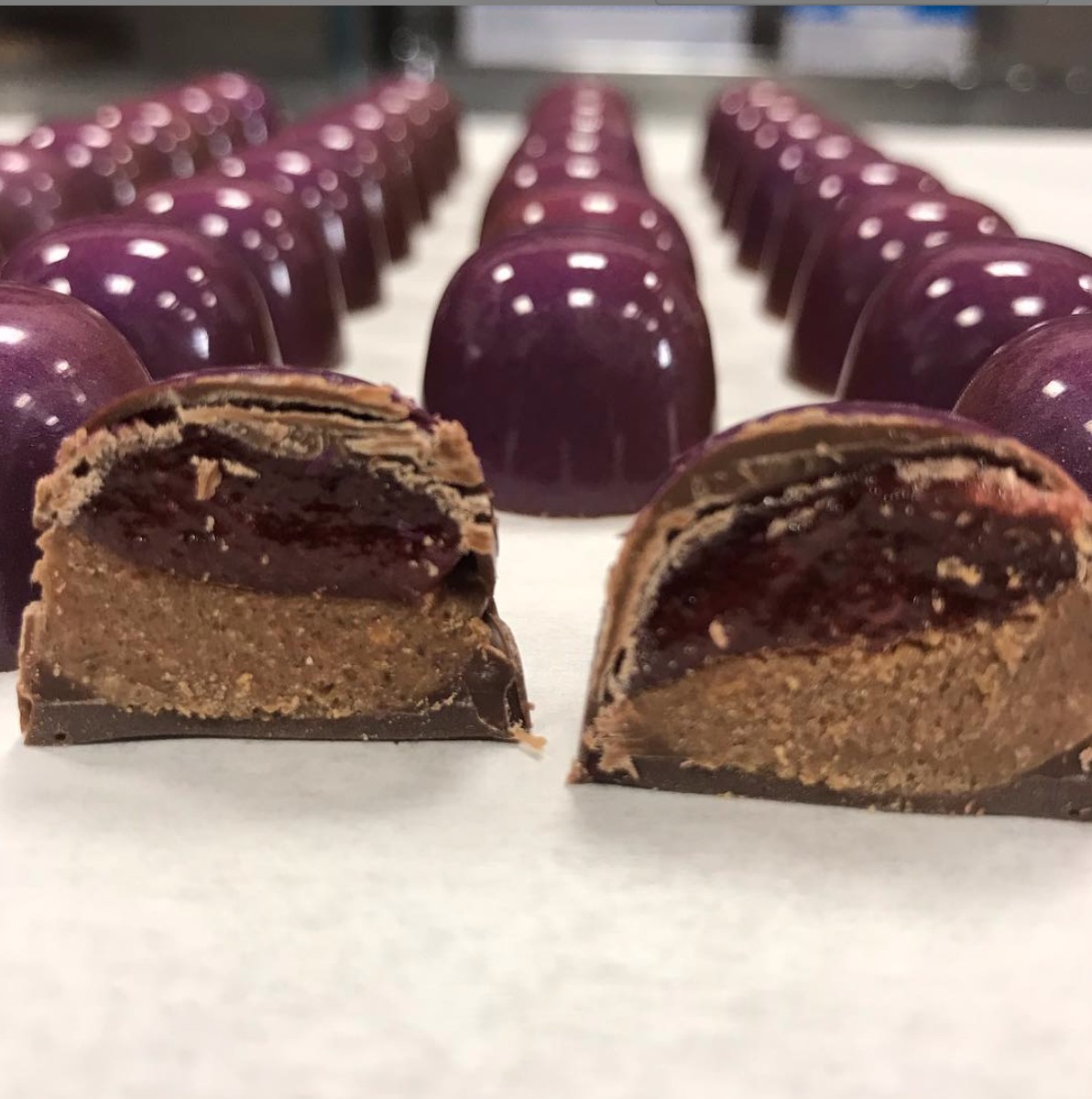 Chocolate from Harlem Chocolate Factory.