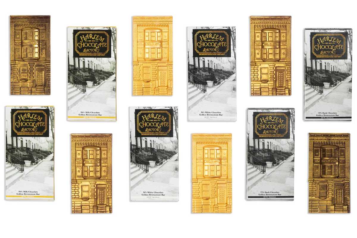 Chocolate from Harlem Chocolate Factory.