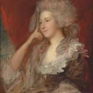 Velvet, rank and rebellion: Revisiting Thomas Gainsborough’s world of art at the Frick Collection 12 Mrs Fitzherbert by Thomas Gainsborough