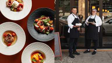 Terra is a modern European eatery in Brooklyn.