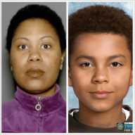 Brooklyn mother of missing boy tells cops son never existed despite tattoo with his name 15 woman's face next to a boy's face