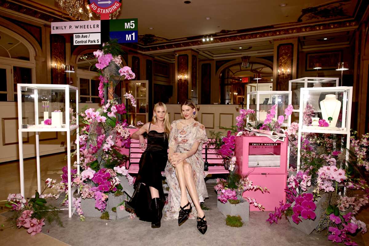 (L-R) Anne Vyalitsyna and Emily Wheeler attend as The New York Botanical Garden hosts The Orchid Dinner at The Plaza Hotel on February 26, 2026 in New York City. (Photo by Dimitrios Kambouris/Getty Images for The New York Botanical Garden)