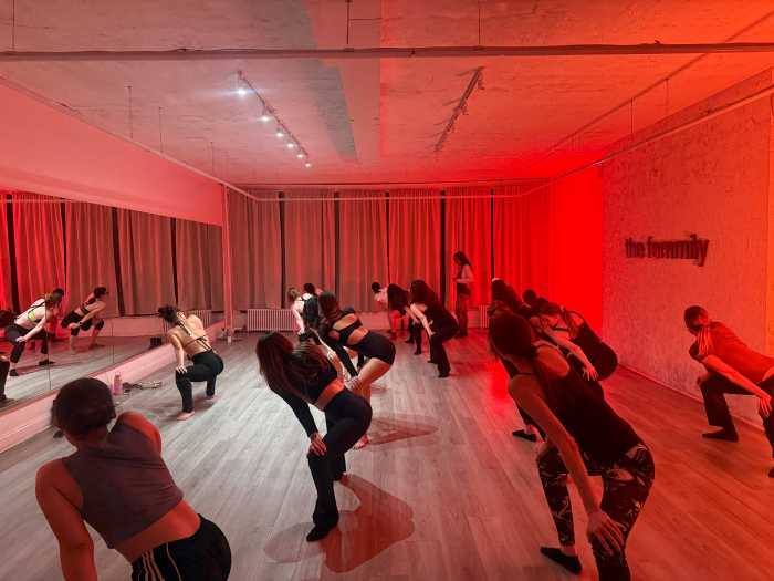 NYC dance studio builds space for women to reclaim their confidence through movement 2 women in a dance class