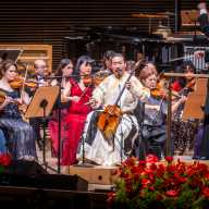 New York Philharmonic brings Lunar New Year to life at gala concert 16 Long Yu conducts the New York Philharmonic celebrating Lunar New Year at David Geffen Hall, 2/25/2026.