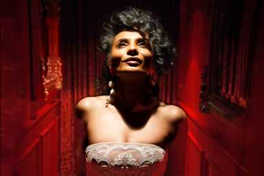 Jazz singer The BLCK Madonna, Ana Hoffman, photographed at Drai's Supper Club