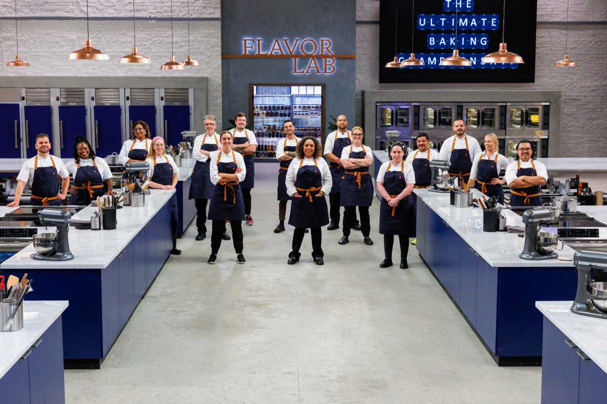the cast of Food Network's The Ultimate Baking Championship